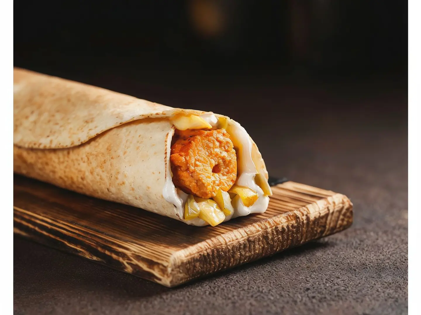 Spicy Intabli Kabab Sandwich