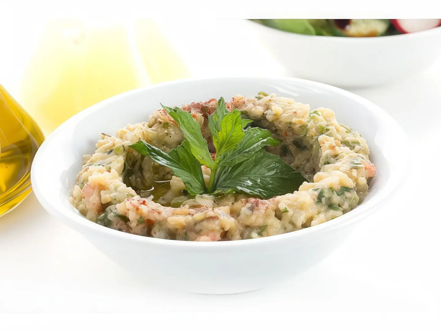 Small Baba Ghanuj Plate