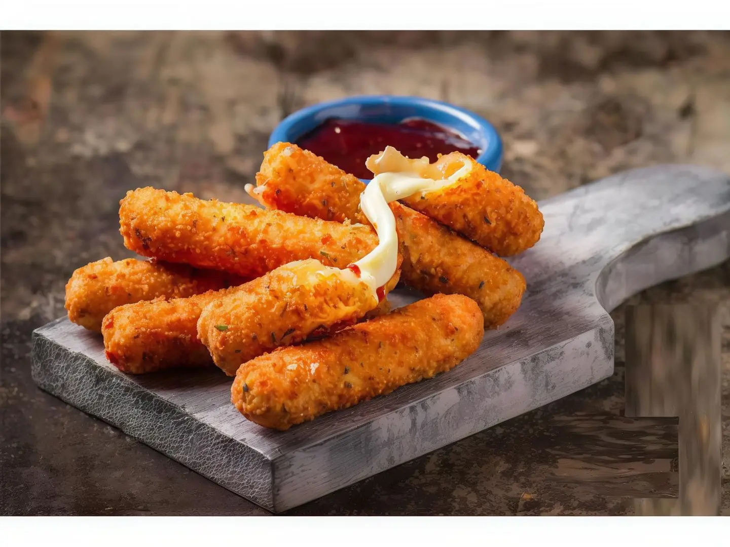 أصابع الموزاريلا