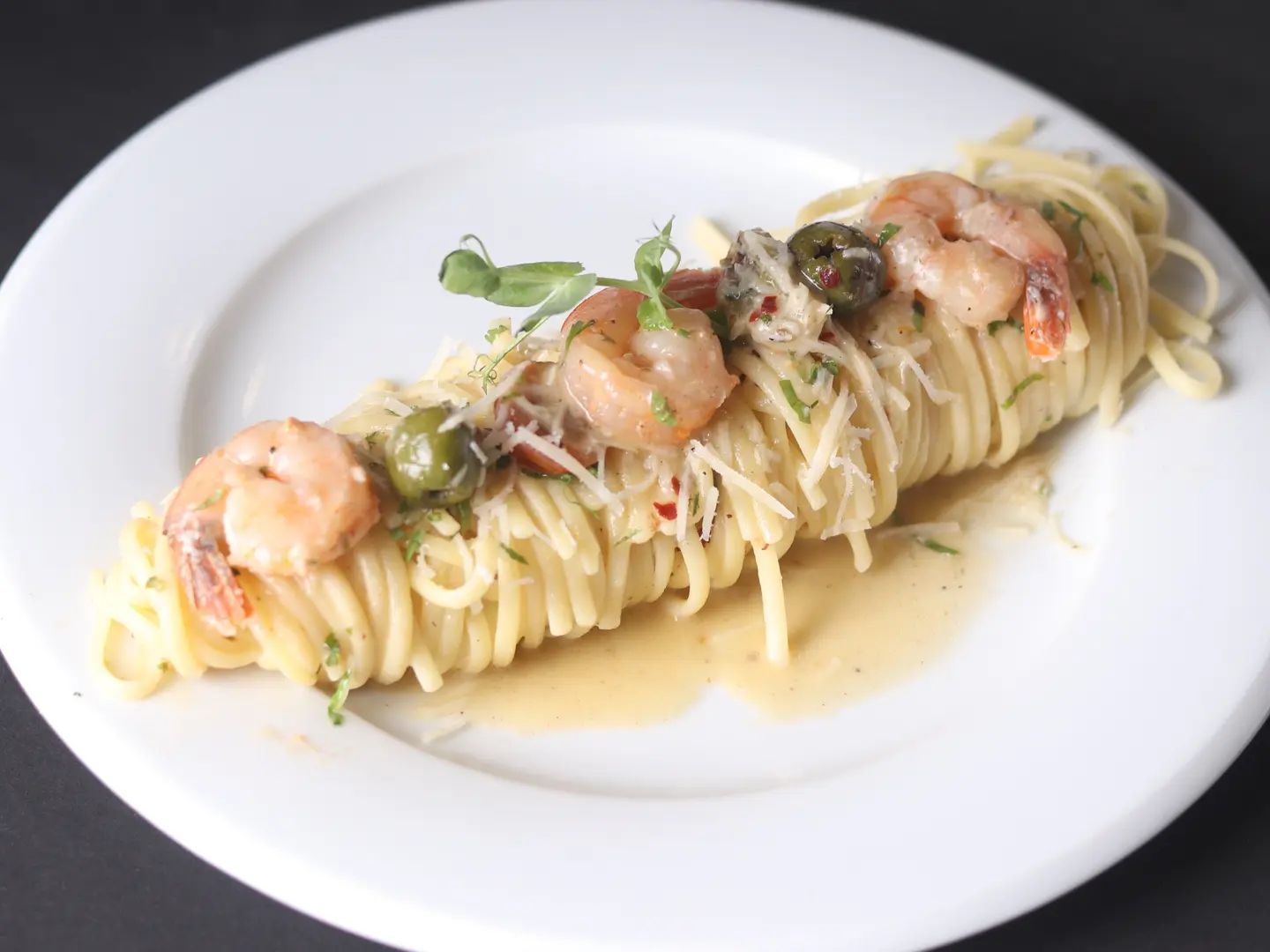 Shrimp Linguine Pasta