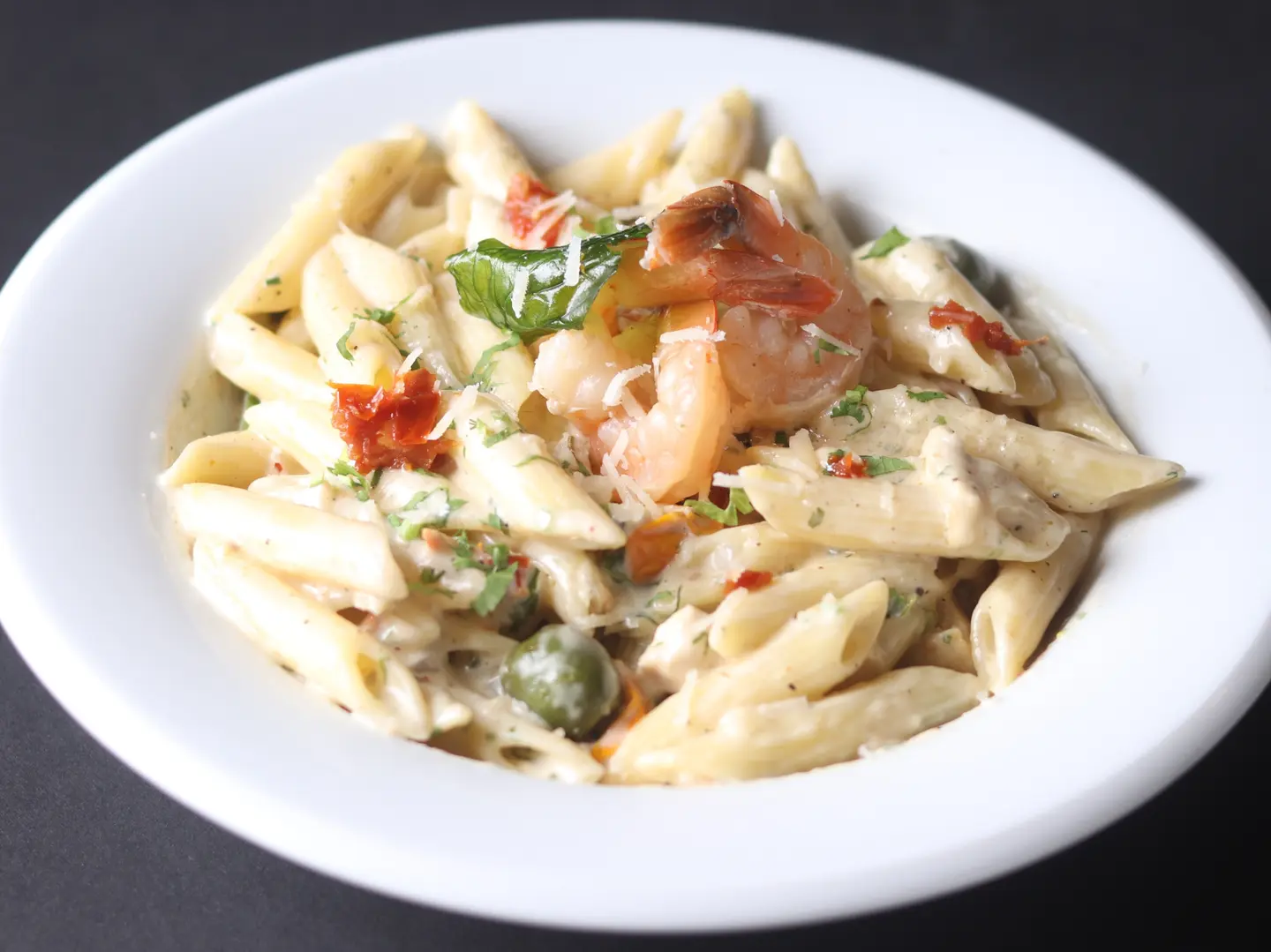 Shrimp Penne Pasta