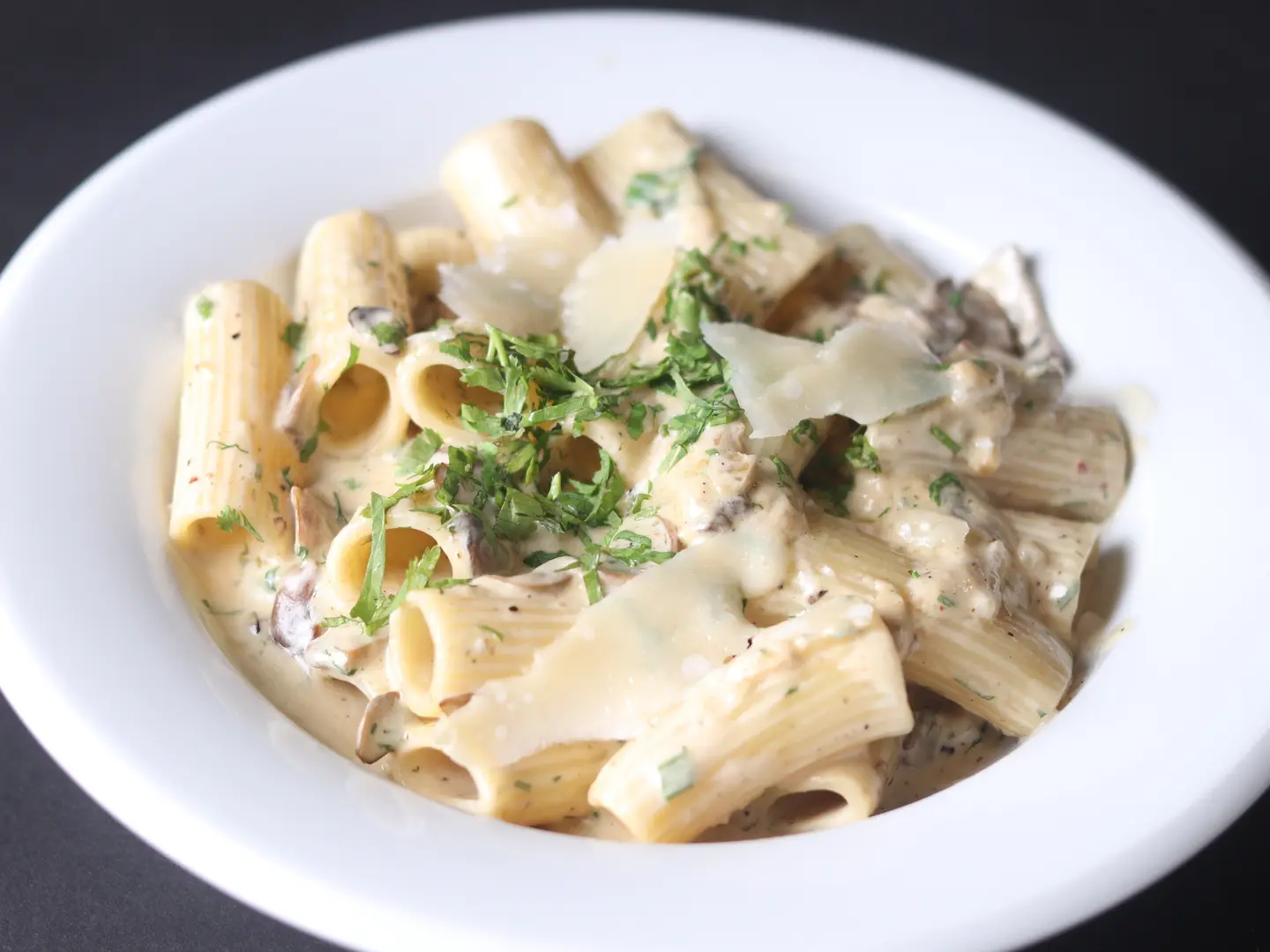Mushroom Rigatoni