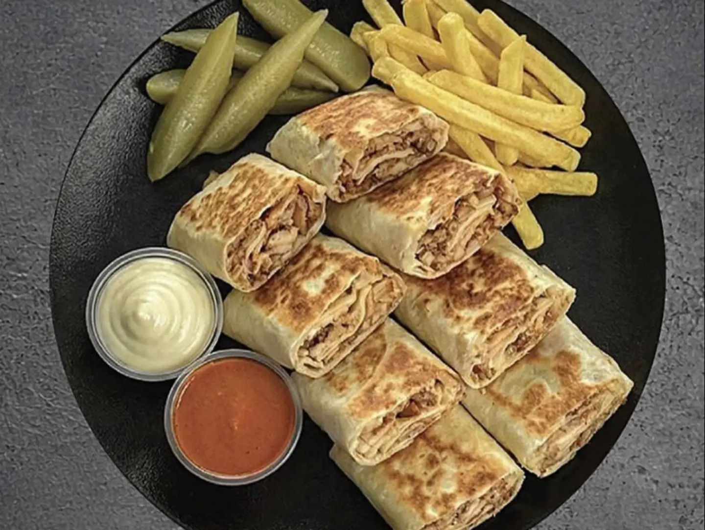 Shawarma Plate Small 6 Pcs