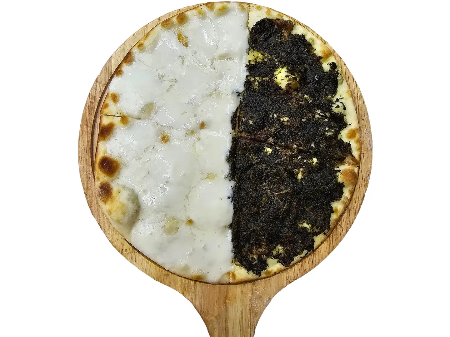 منقوشة نصفين من اختيارك