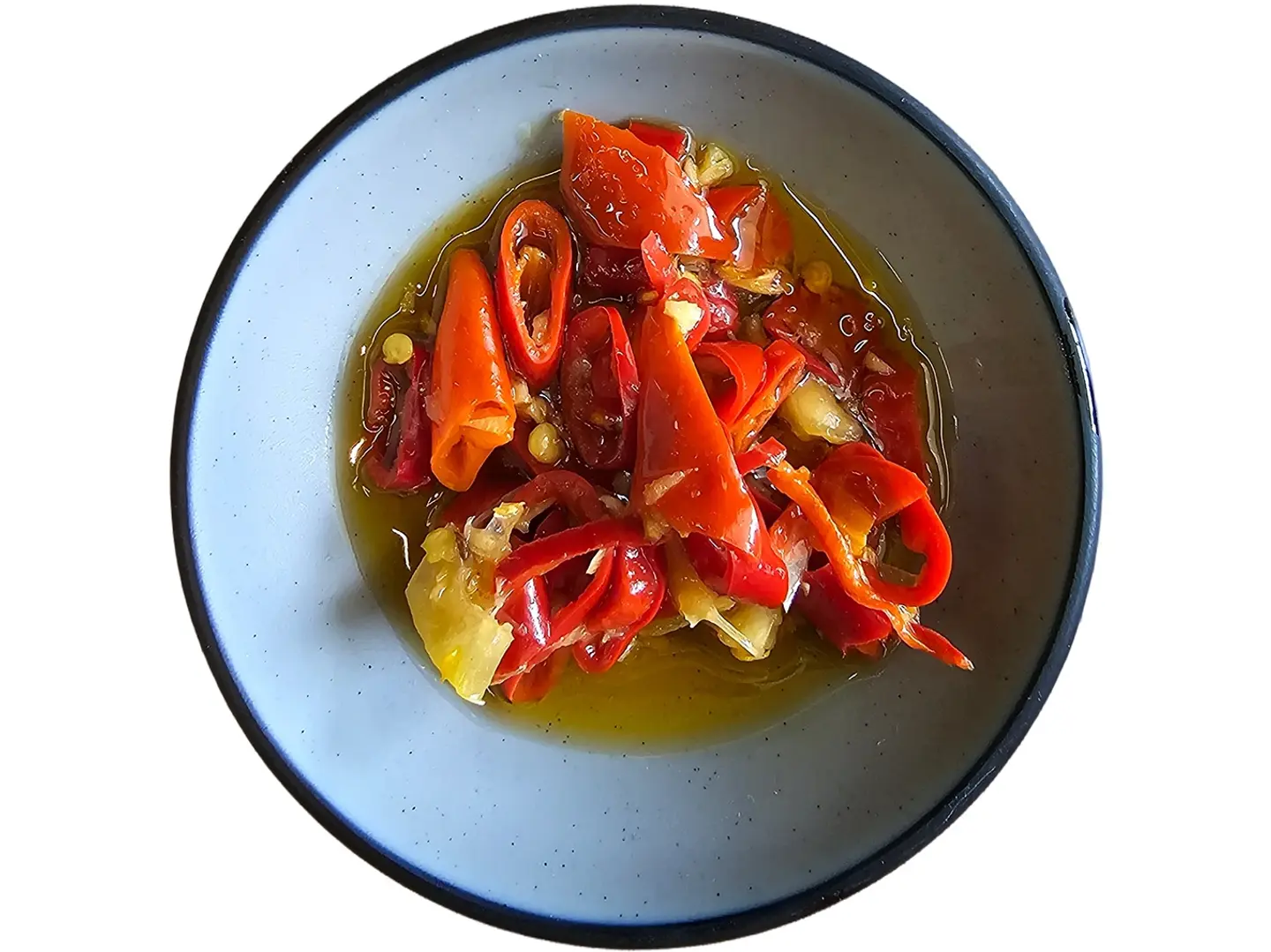 فلفل حار بزيت الزيتون