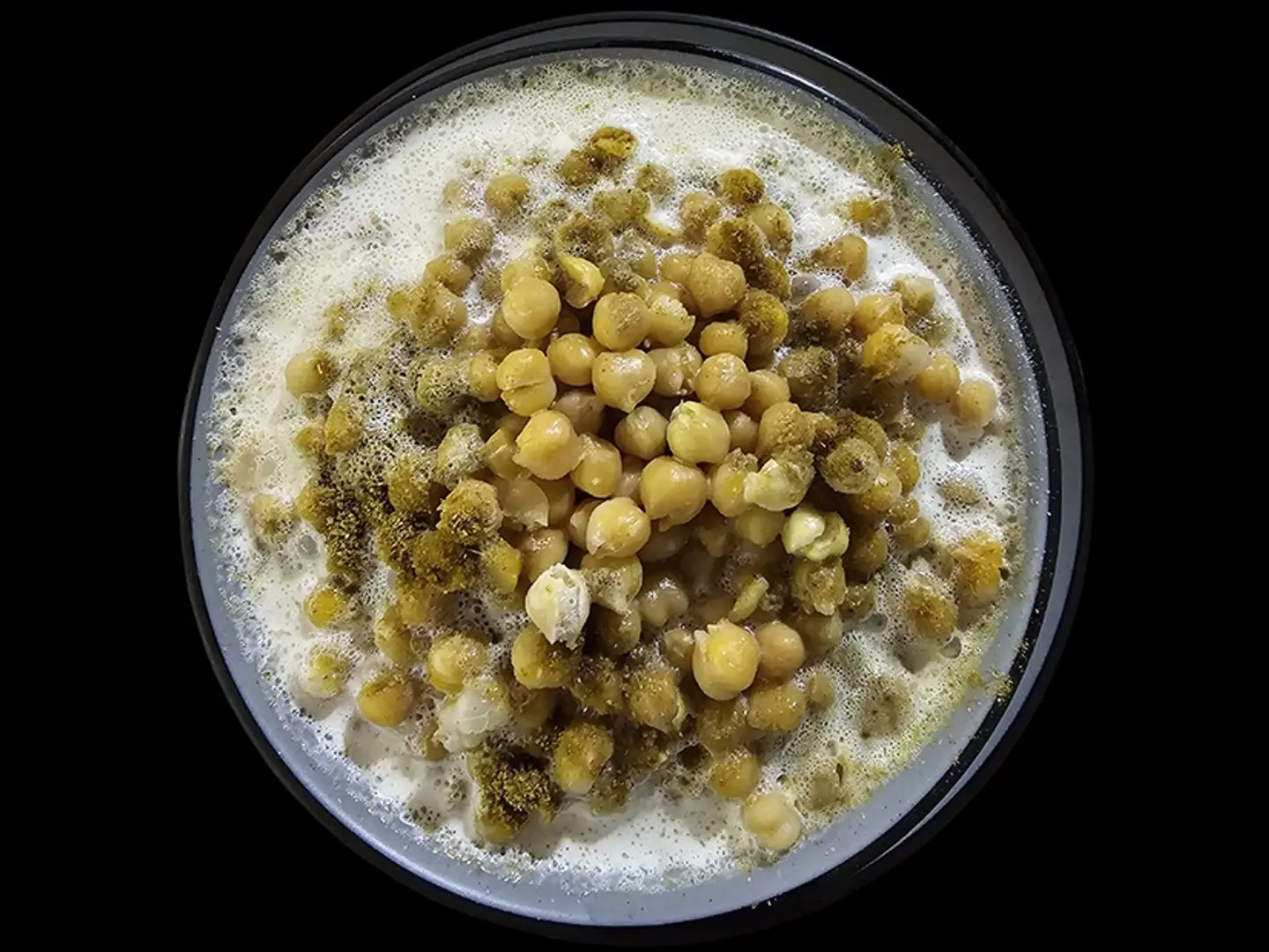 فتة حمص فقسة