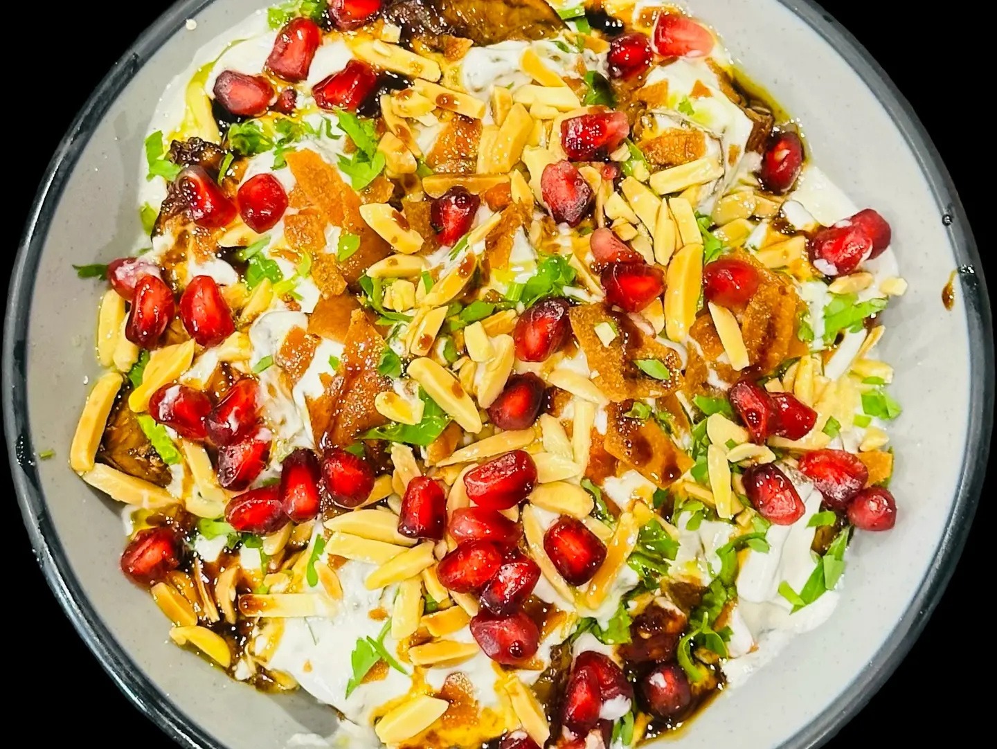 Eggplant Fatteh
