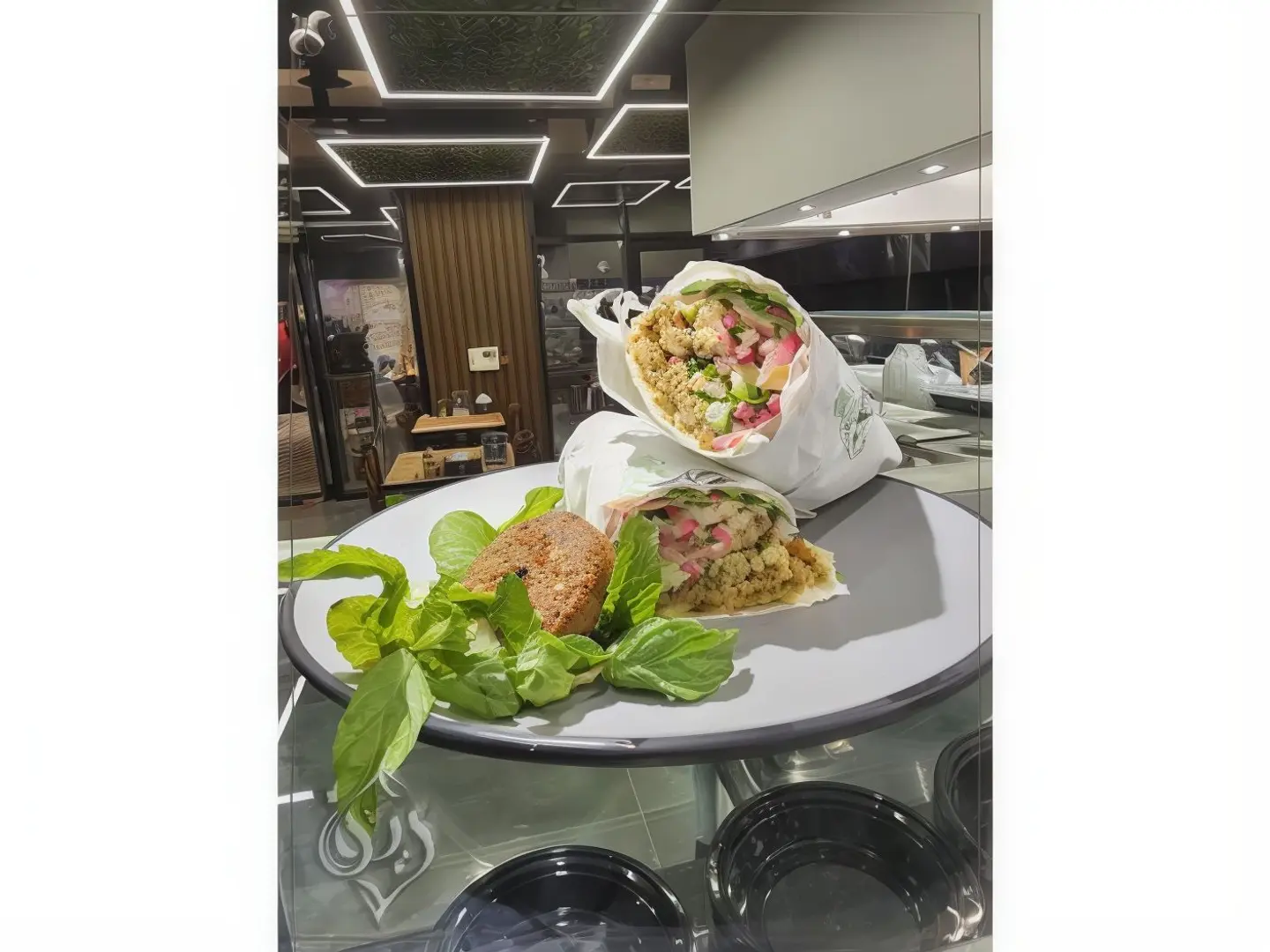 ساندوتش فلافل شامية