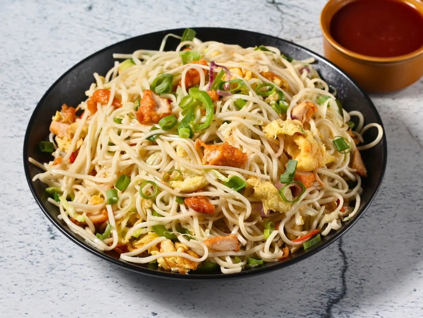 نودلز دجاج طرية