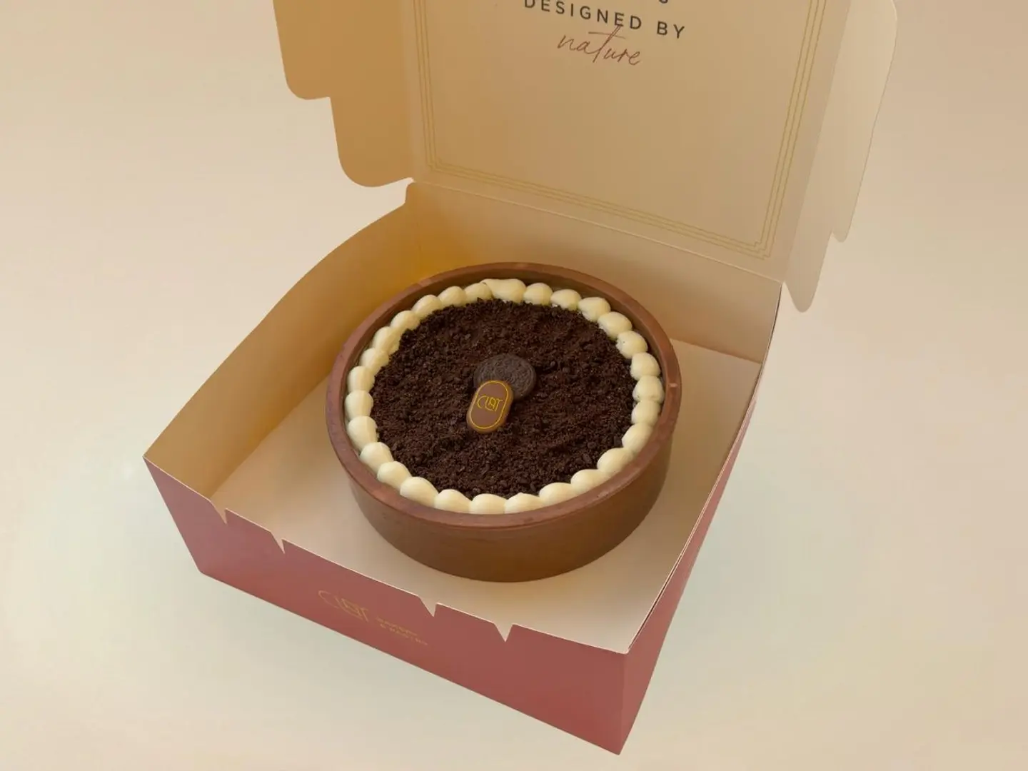 Oreo Chocolate Pudding Clay Pot