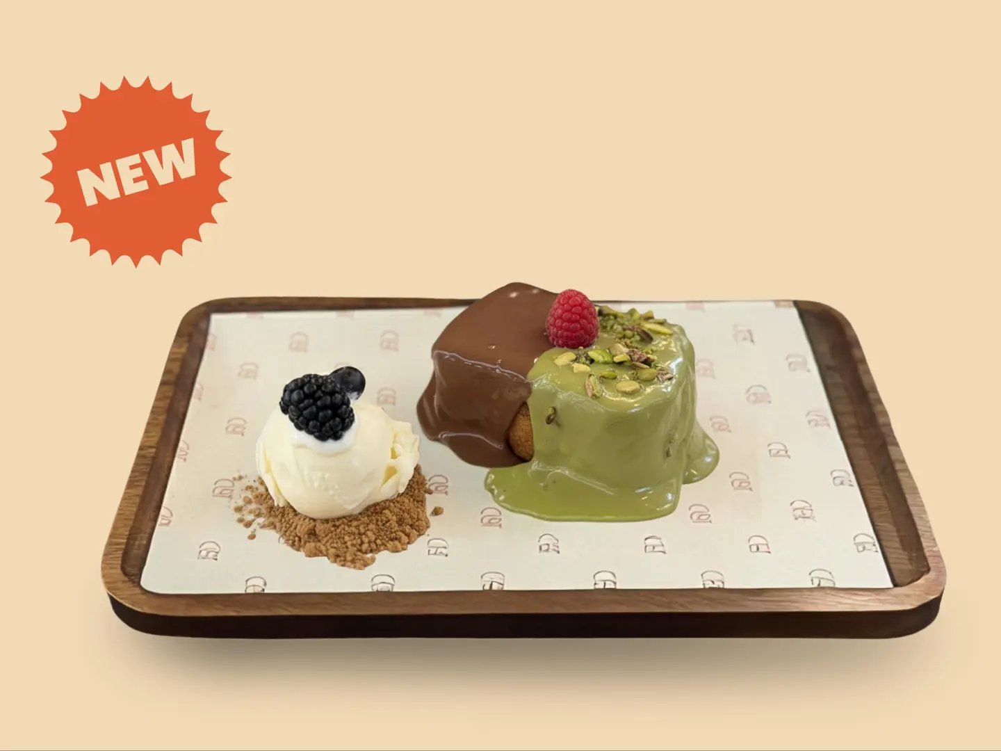 Pistachio Galaxy French Toast