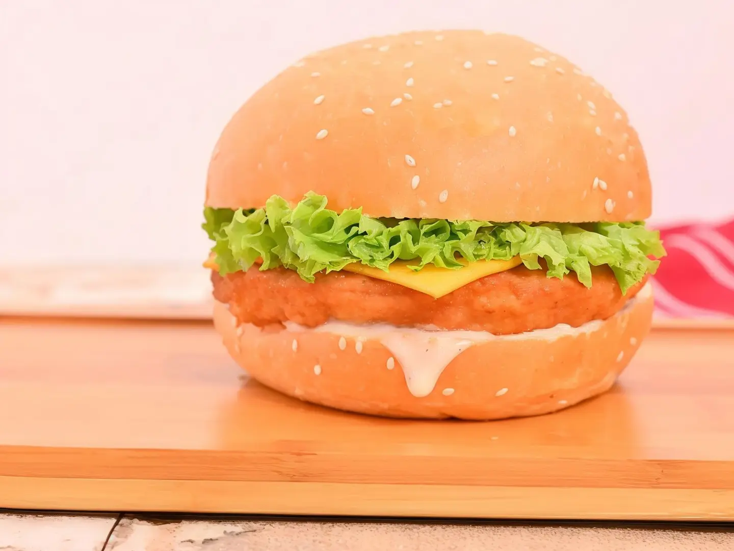 برجر خليج-مع البطاطس المقلية