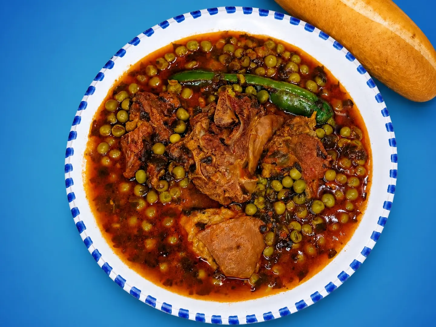 Pea Stew & Lamb