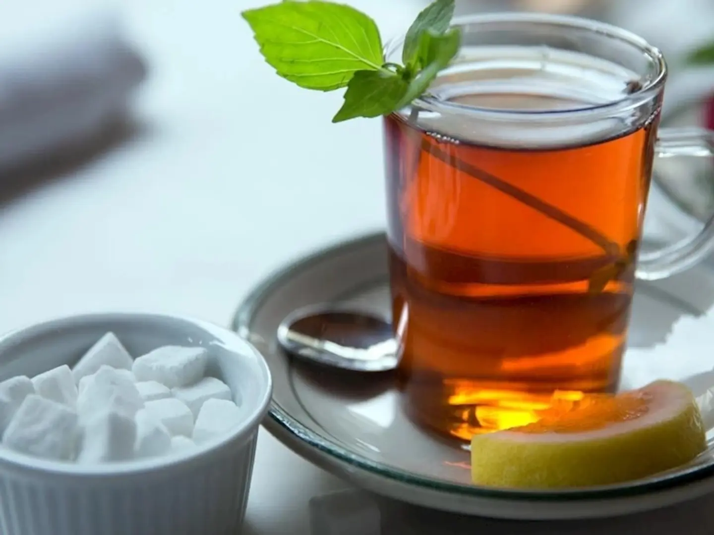 شاي نعناع سادة