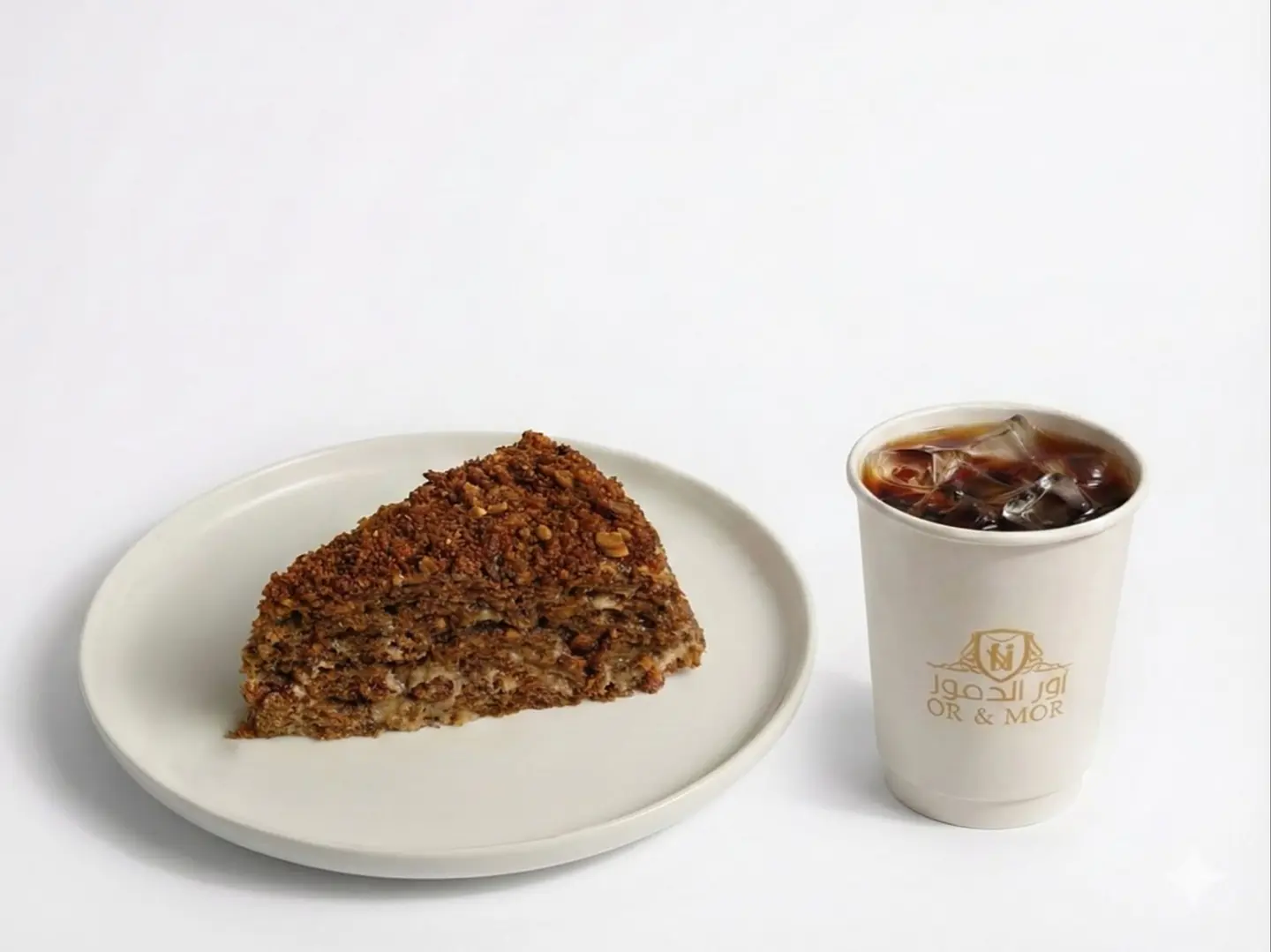 كومبو الكريب - قهوة باردة