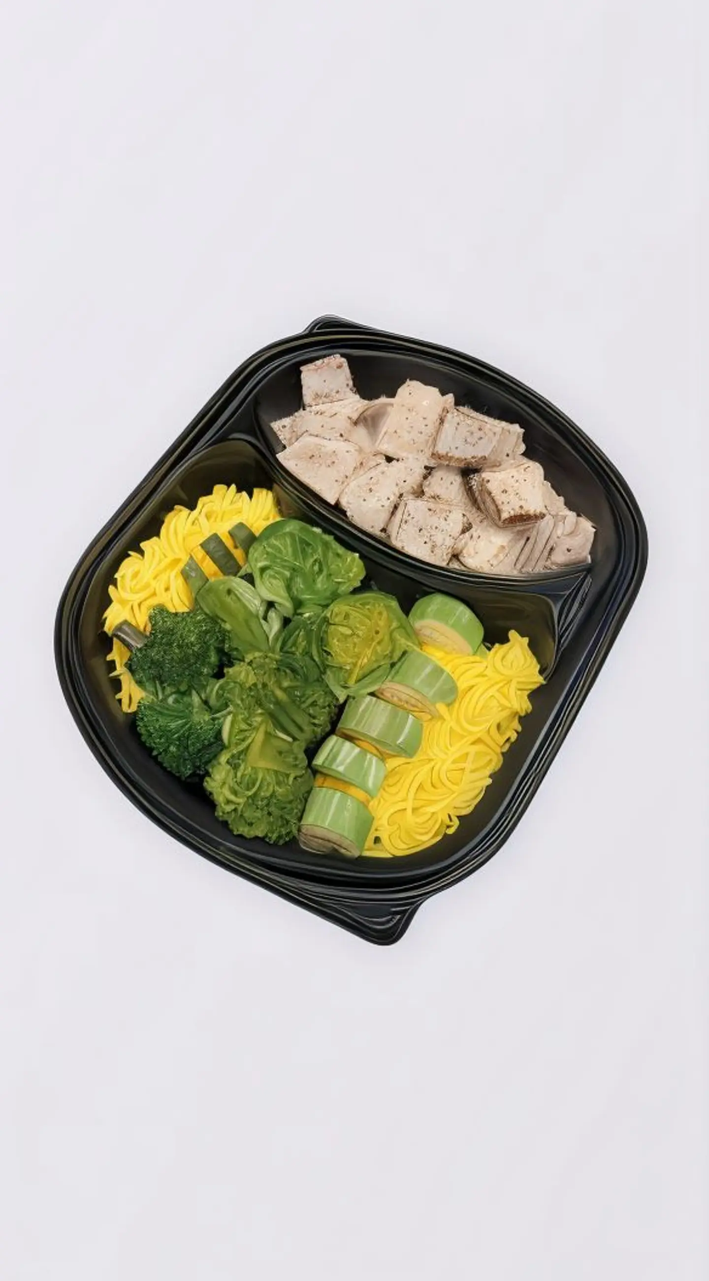 لحم الفريدو سبانخ مع الخضار الكيتوني