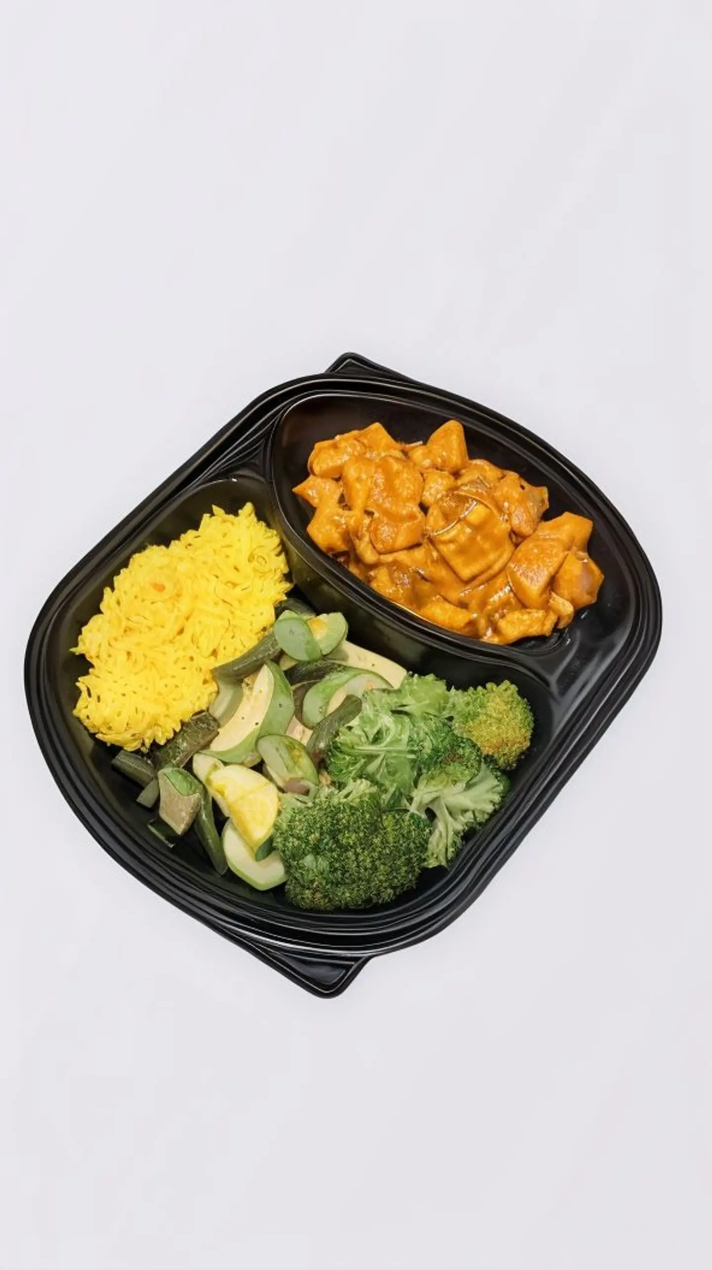 دجاج كاري مع الخضار الكيتوني