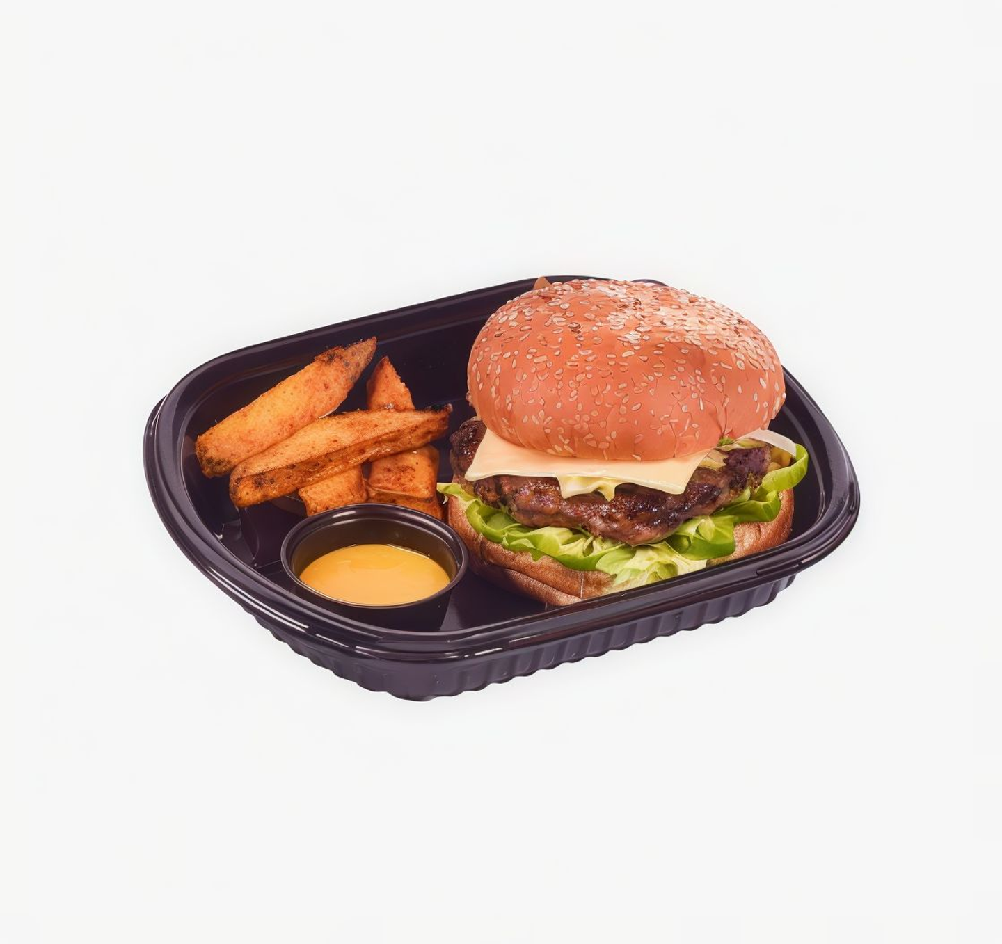 ساندوتش برجر دجاج سموك تشيلي دبل