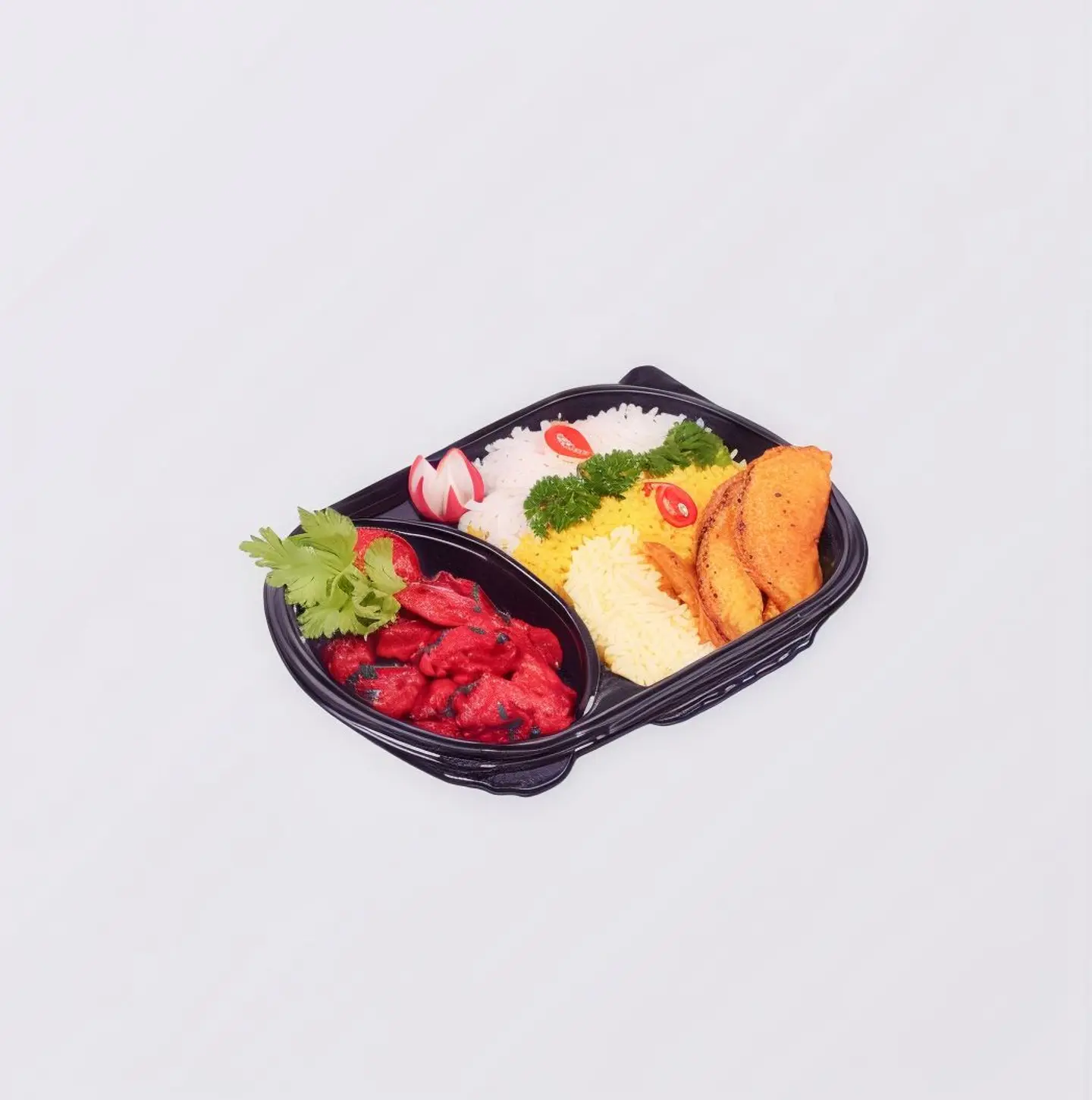 دجاج هندي بالذبدة مع ارز اصفر