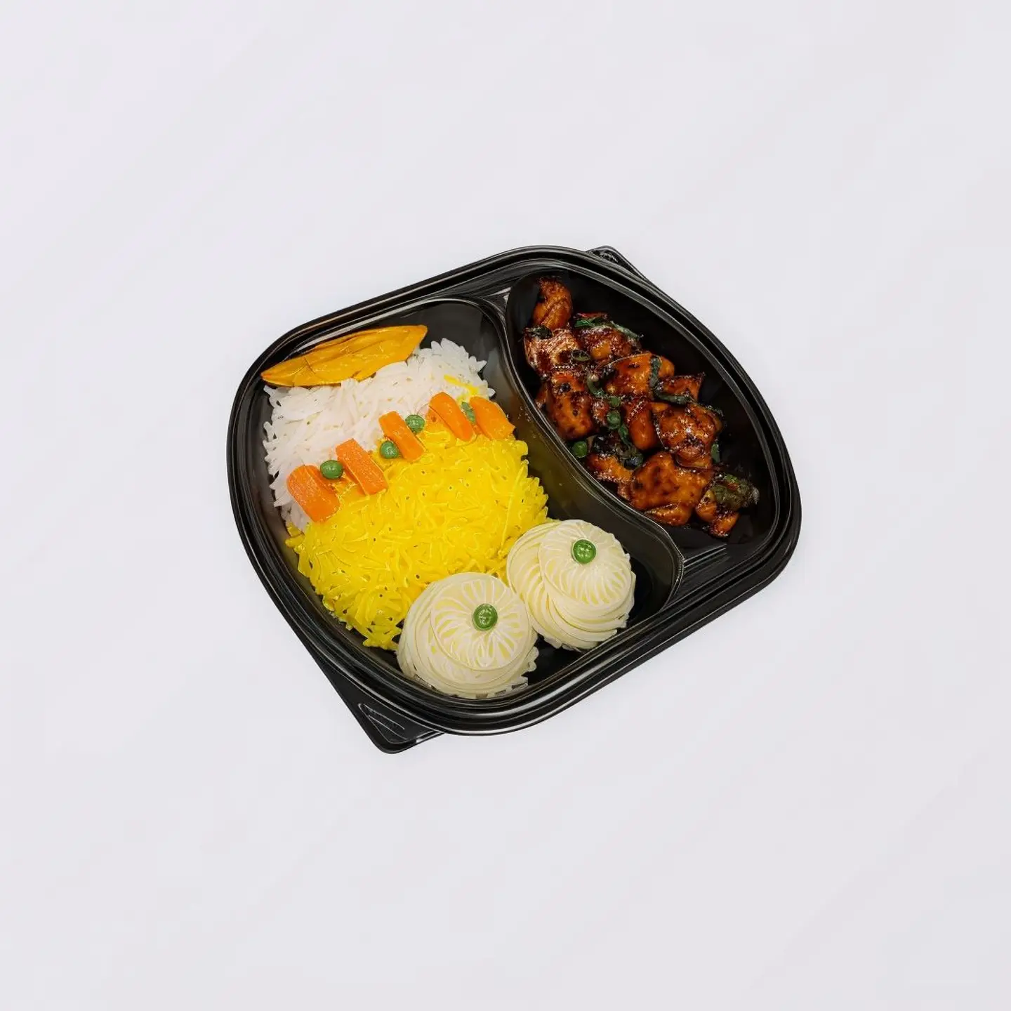 دجاج بالثوم والعسل مع كارب مشكل