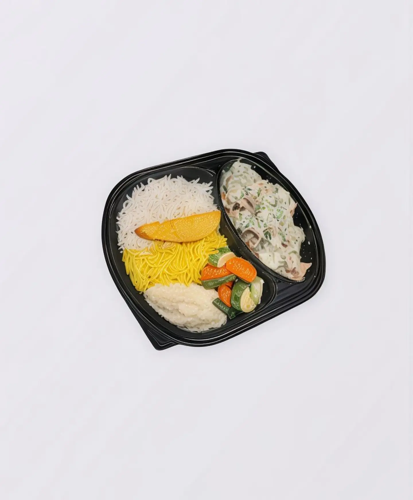 لحم الفريدو سبانخ مع ارز مشكل وبطاطس مهروسة