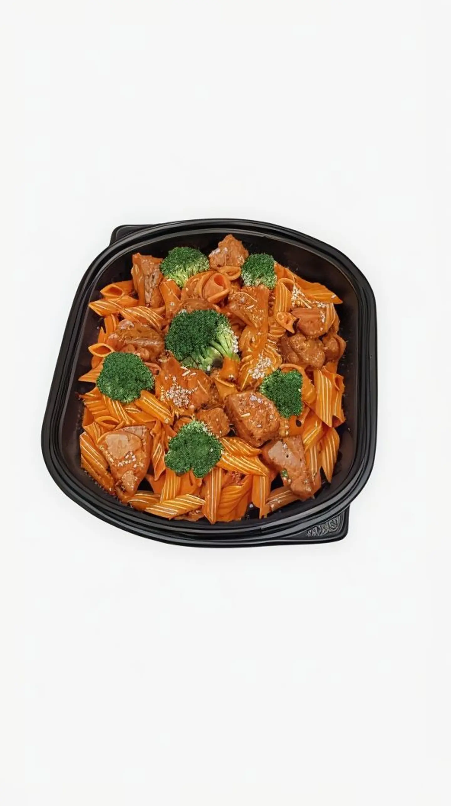 مكرونة باللحم والبروكلي