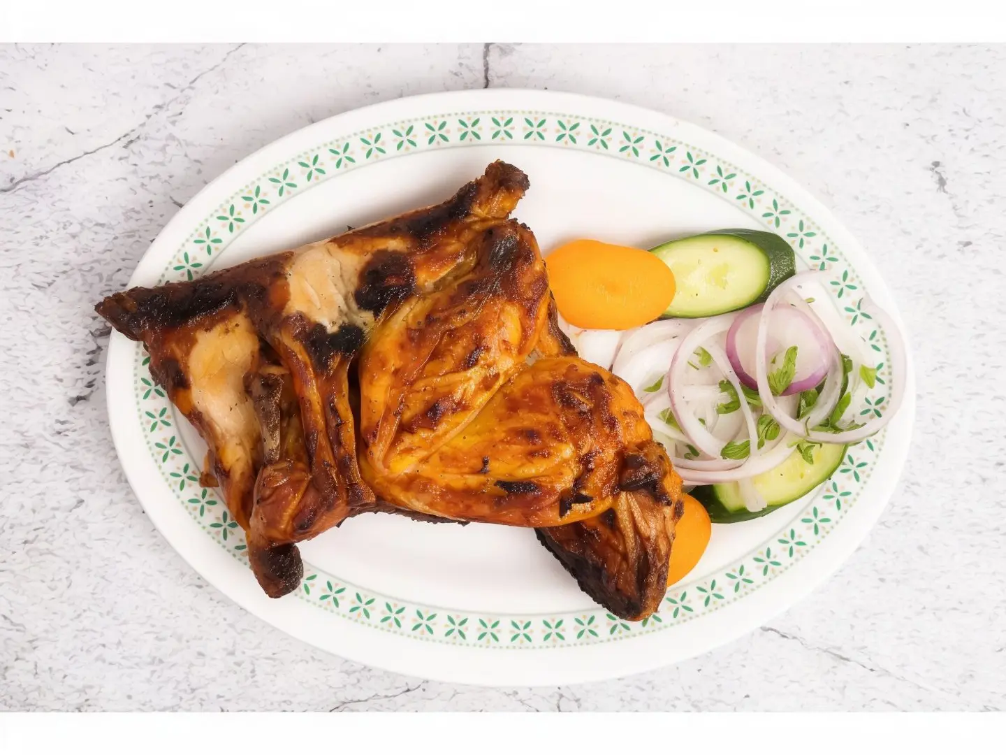 Half Plain Charcoal Lamb (For One Person)