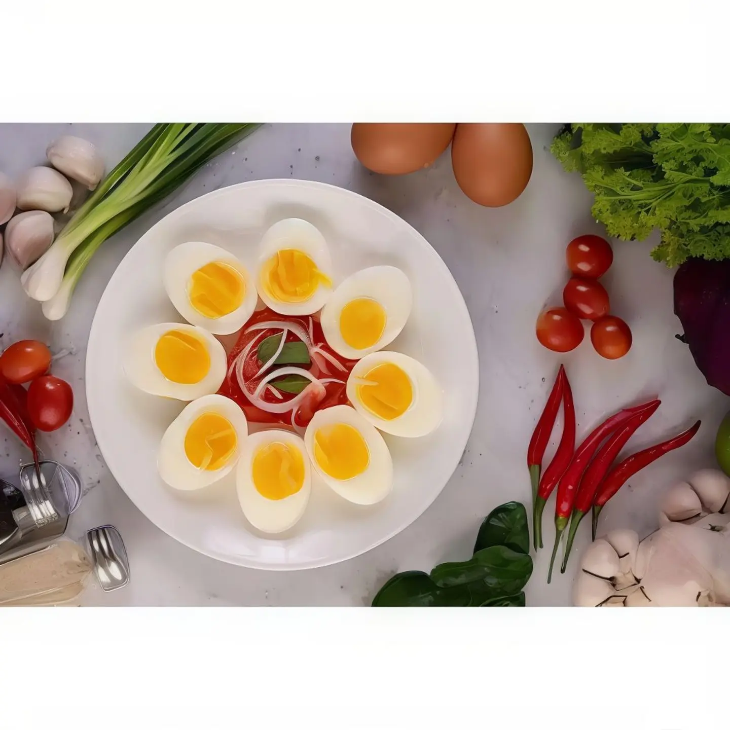 Boiled Egg Dish