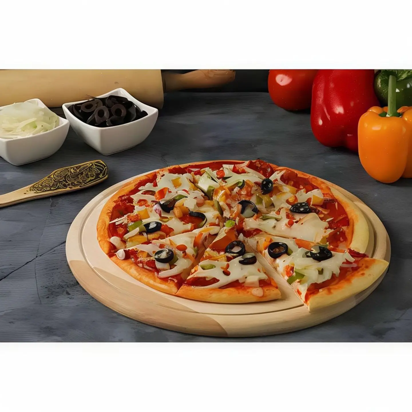 Vegetable Pizza