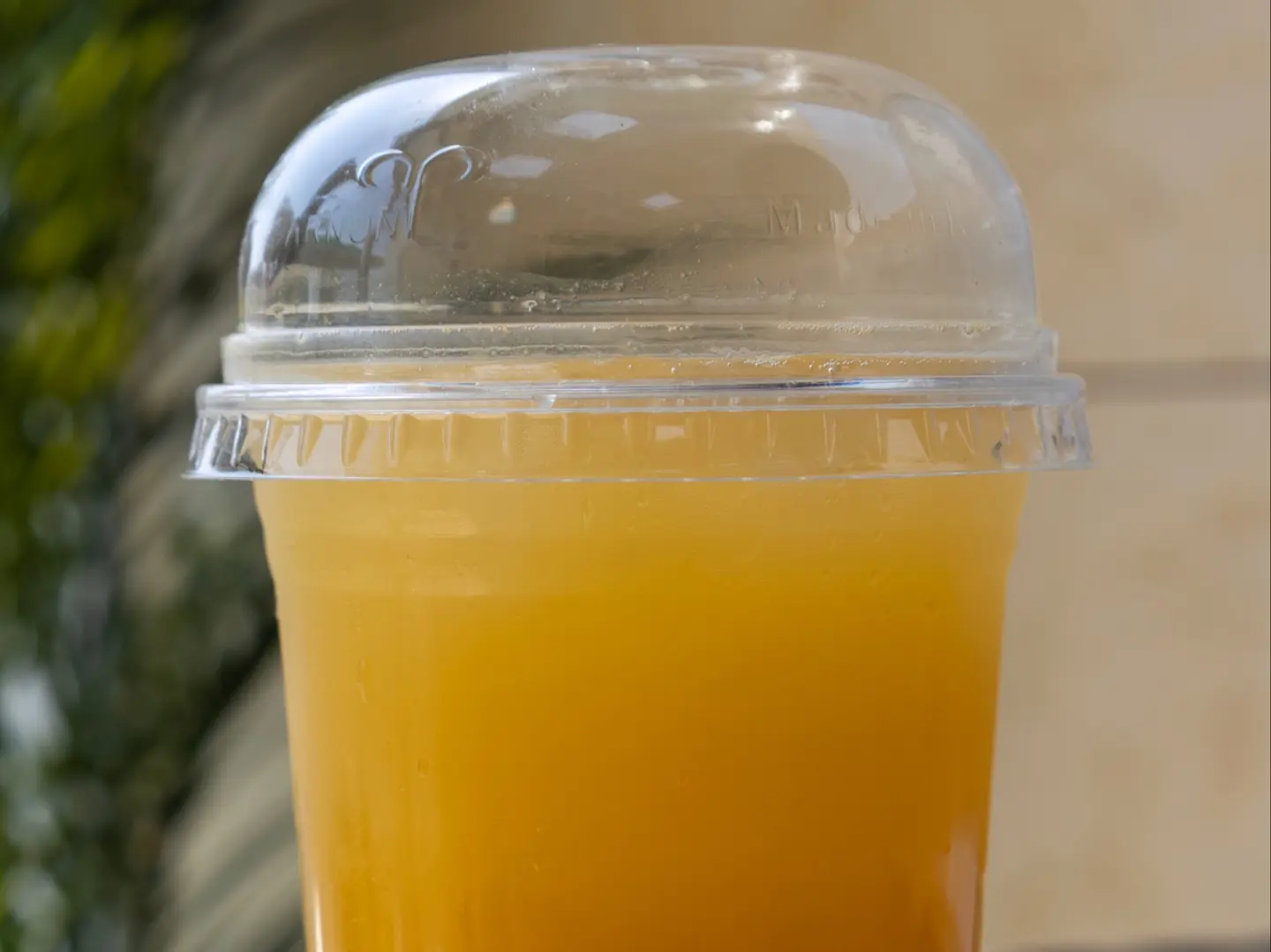 عصير برتقال طازج