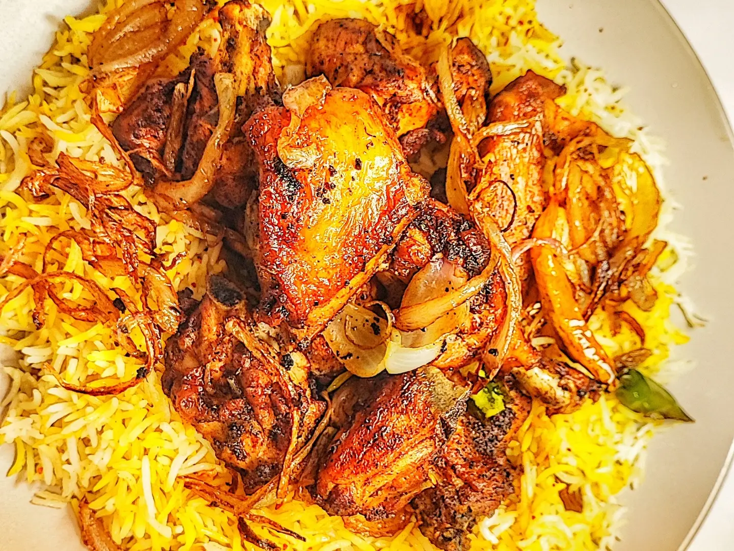 Whole Hadrami Fried Chicken