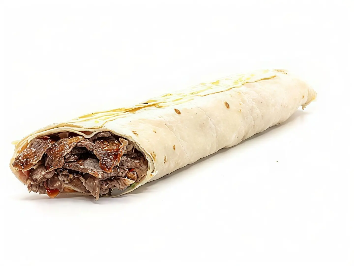 ساندوتش شاورما لحم صغير