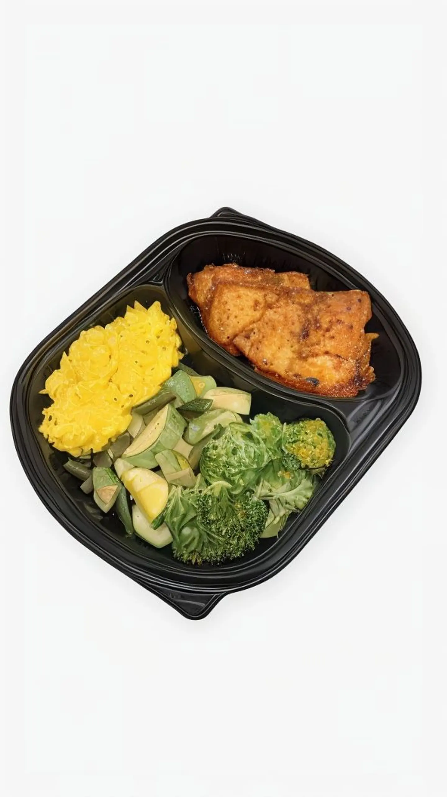 سمك بالذبدة مع الخضار الكيتوني