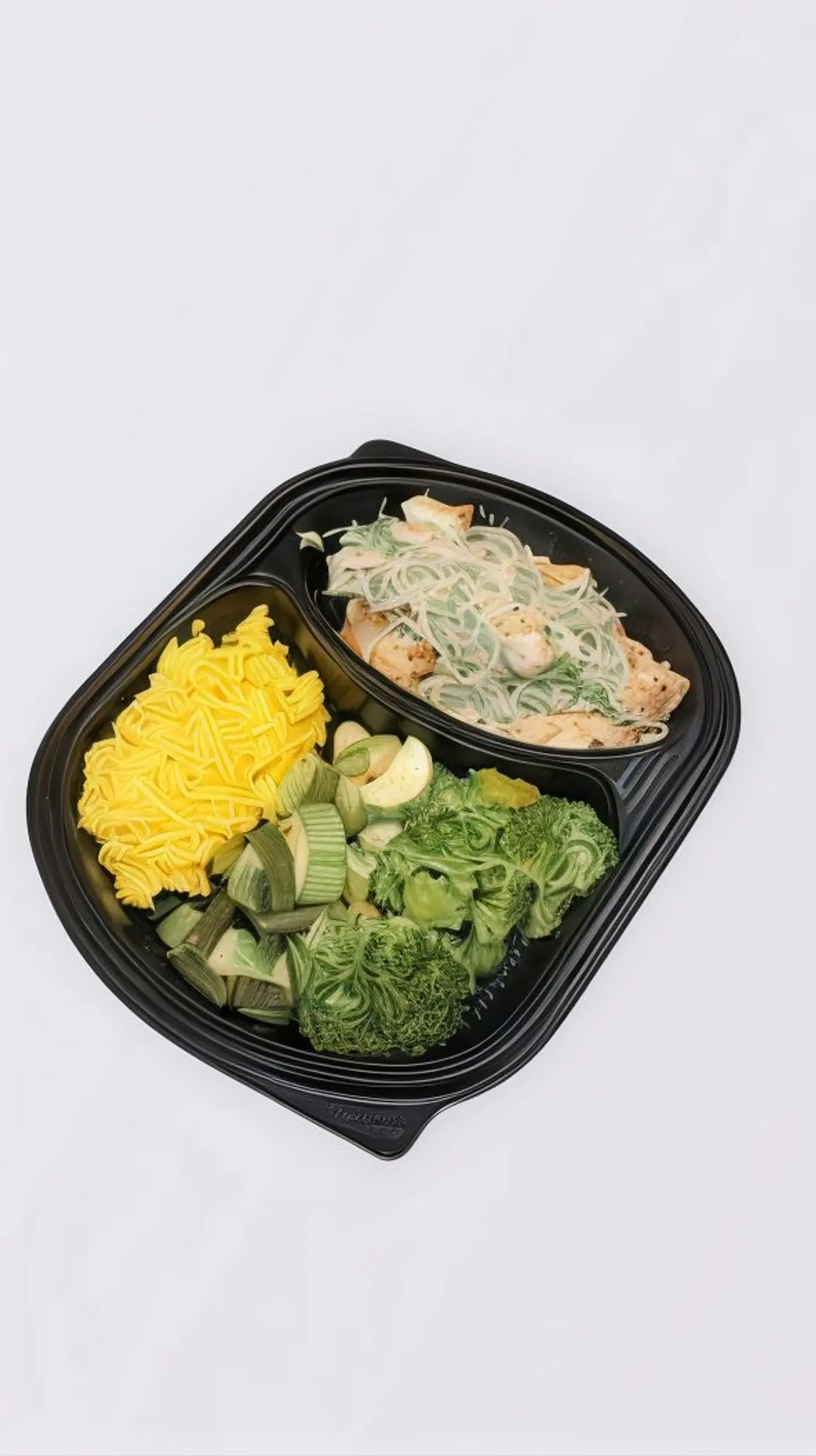 دجاج الفريدو سبانخ مع الخضار الكيتوني