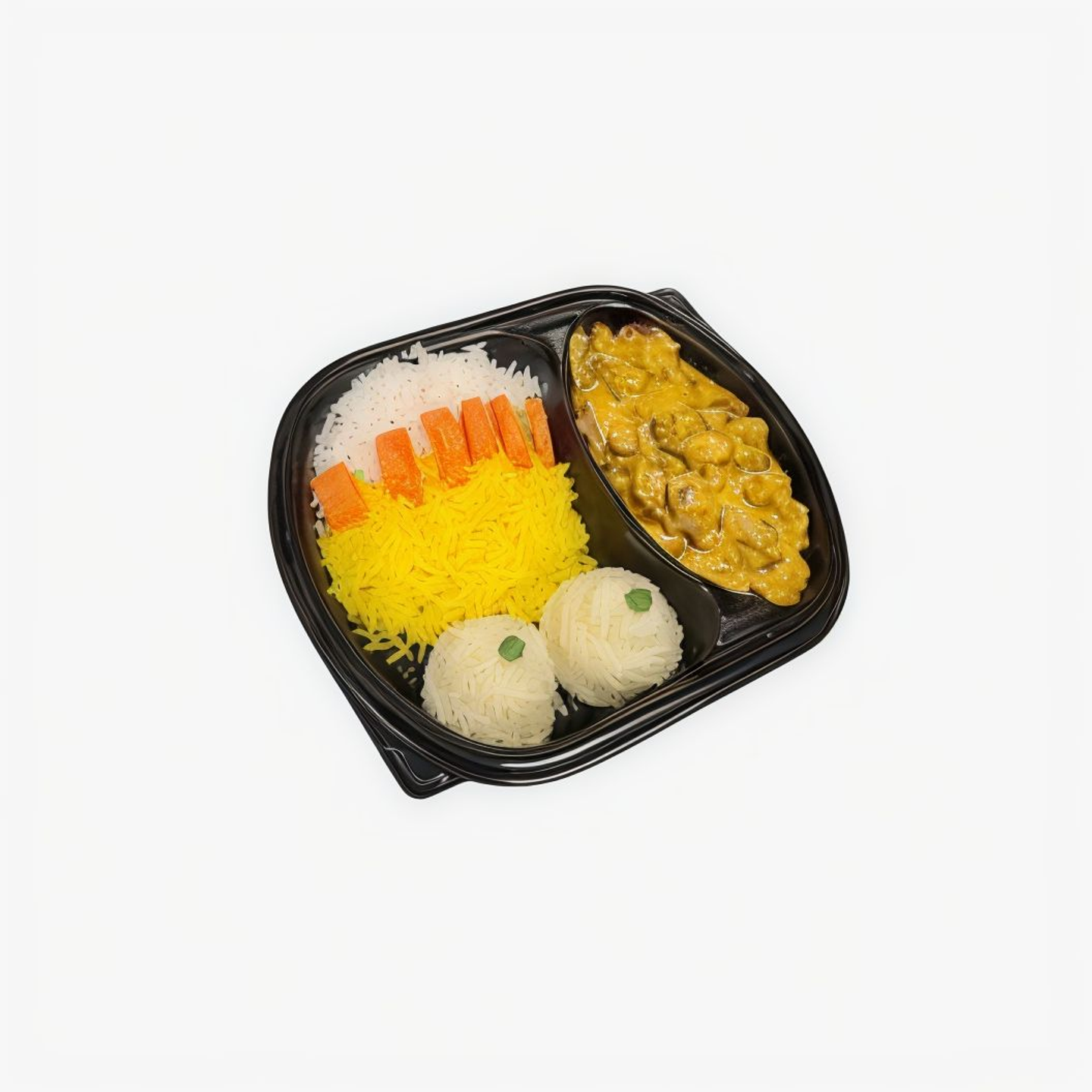 دجاج ماسلا مع ارز ابيض