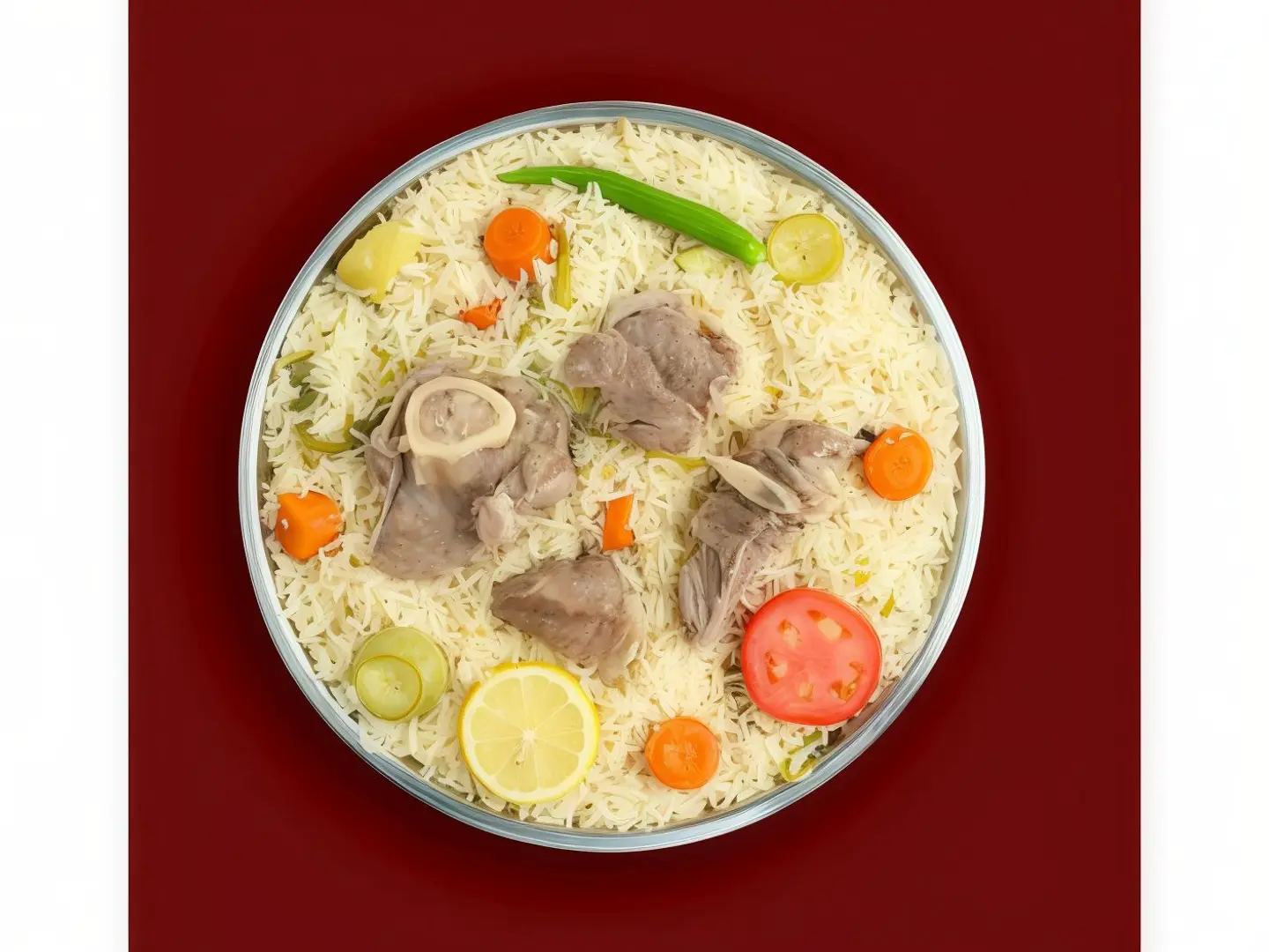 مضغوط دجاج حبة أبيض