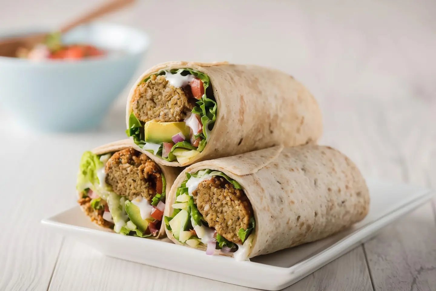 Shami Falafel Sandwich