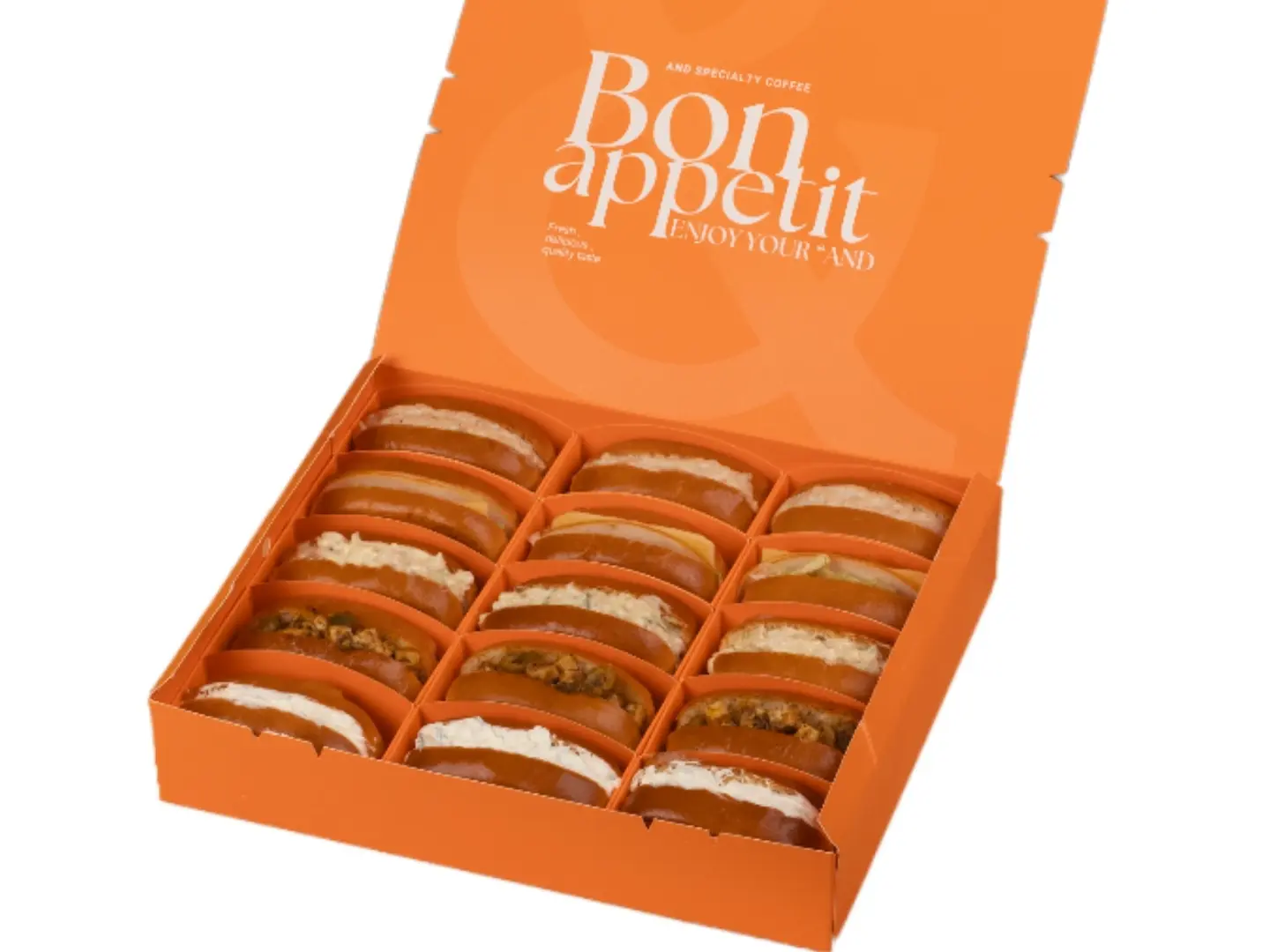 Brioche Sandwich Box (15pic)