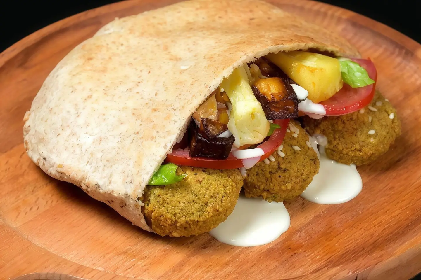 Falafel With Cheese