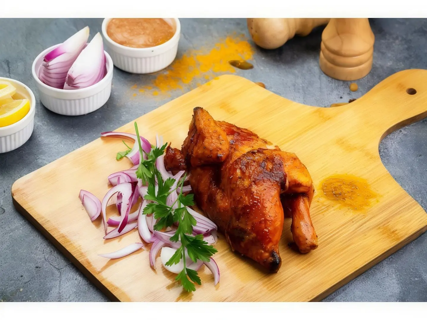Half Plain Grilled Chicken