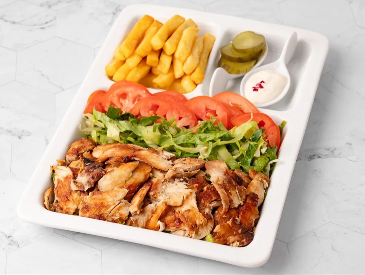 Chicken Shawarma Plate