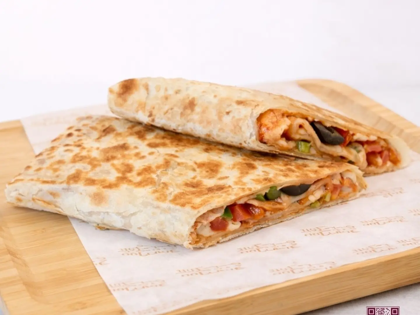 جباتي بيتزا خضار