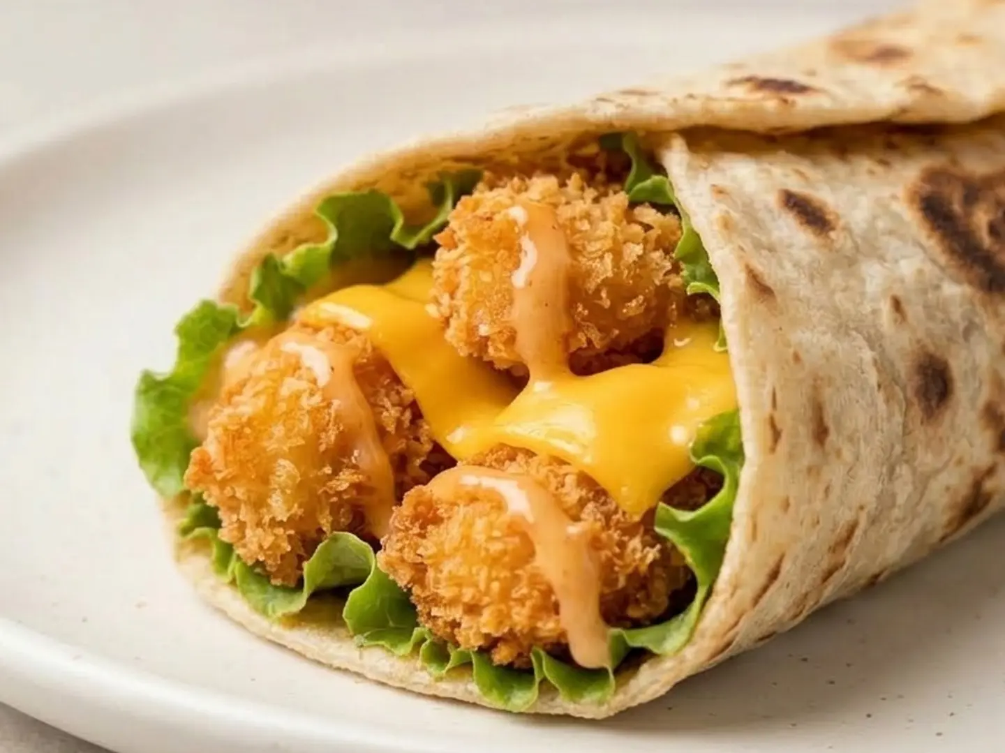 ربيان بالجبن