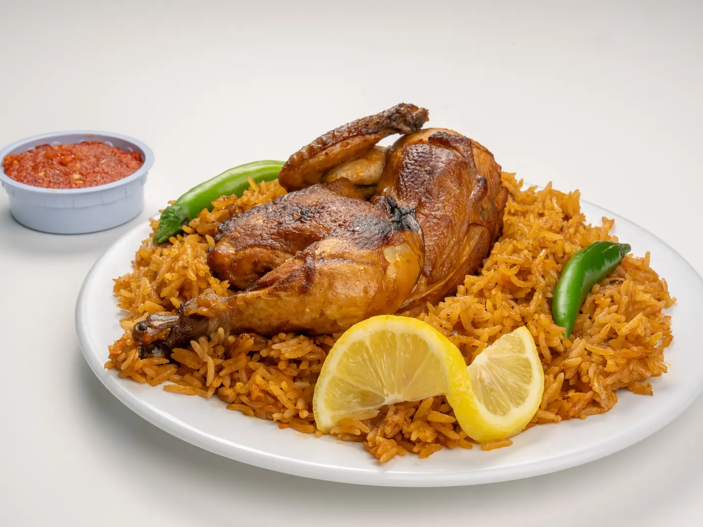 بخاري دجاج نص حبة