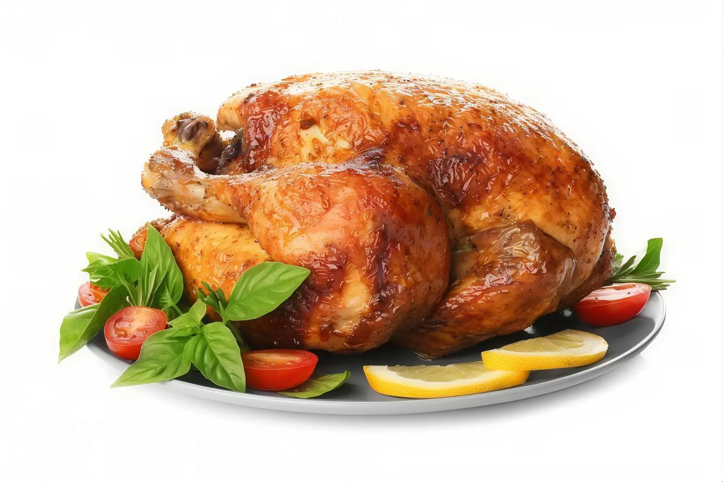 Quarter Fried Grilled Chicken