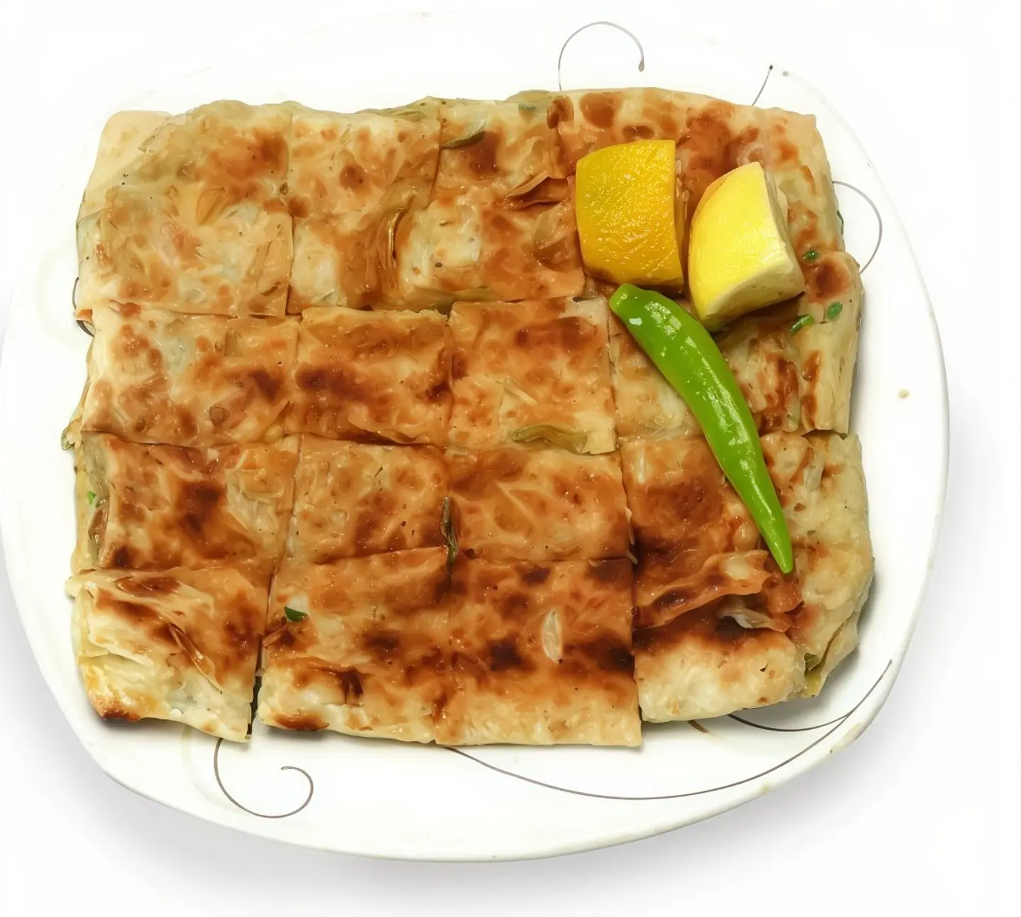 Mutabbak Salty Without Meat