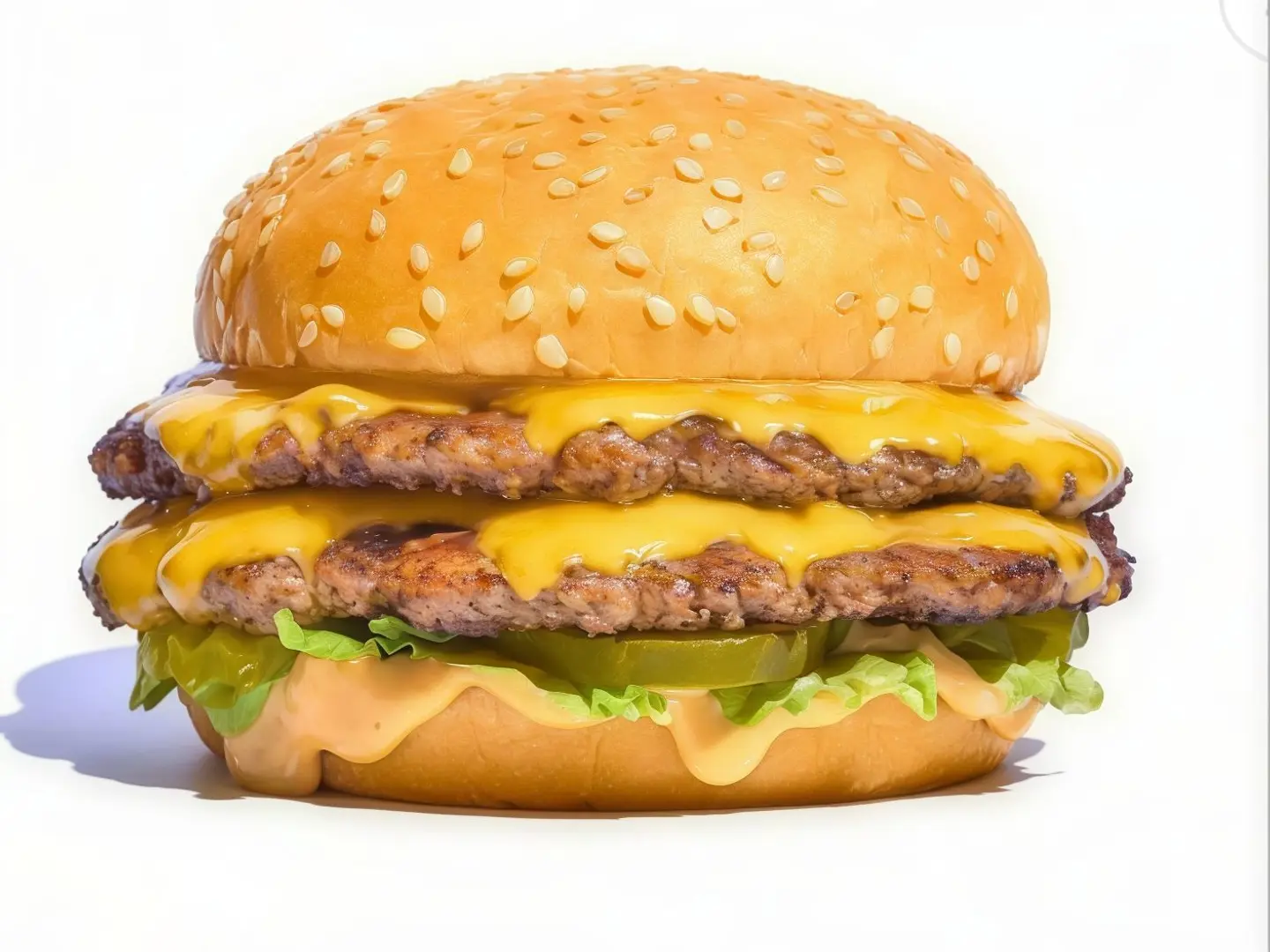 Double Chicken Burger