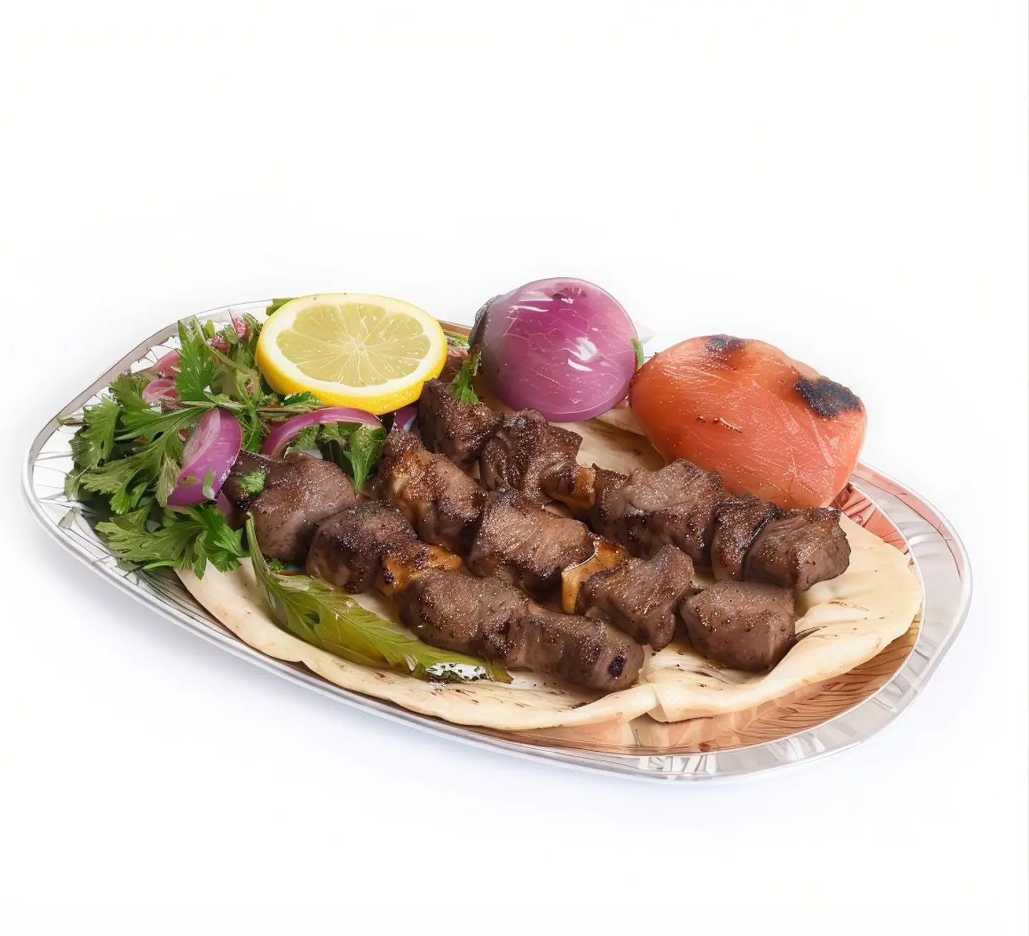 أوصال لحم مشوي