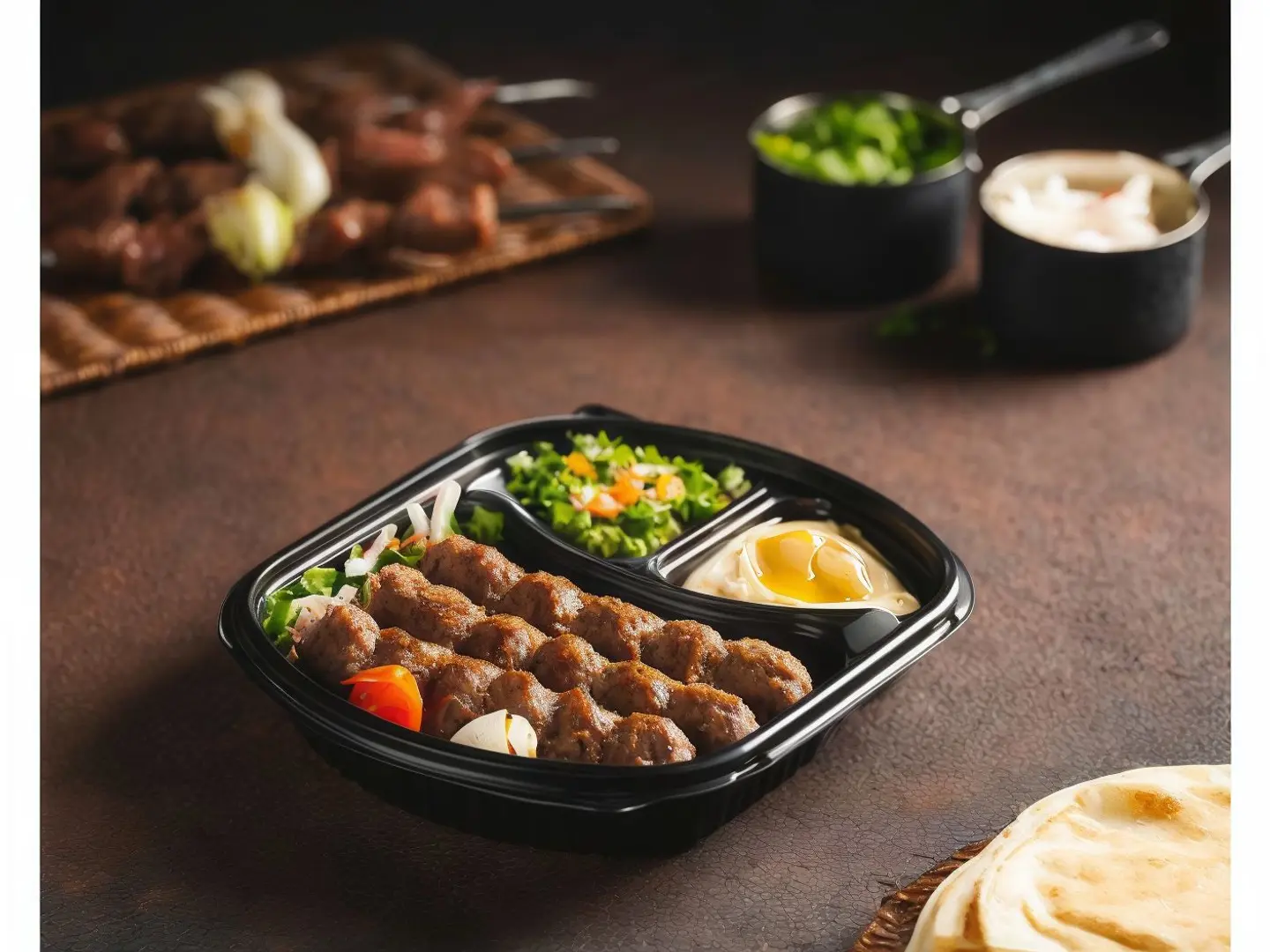 Spicy Intabli Kabab Meal