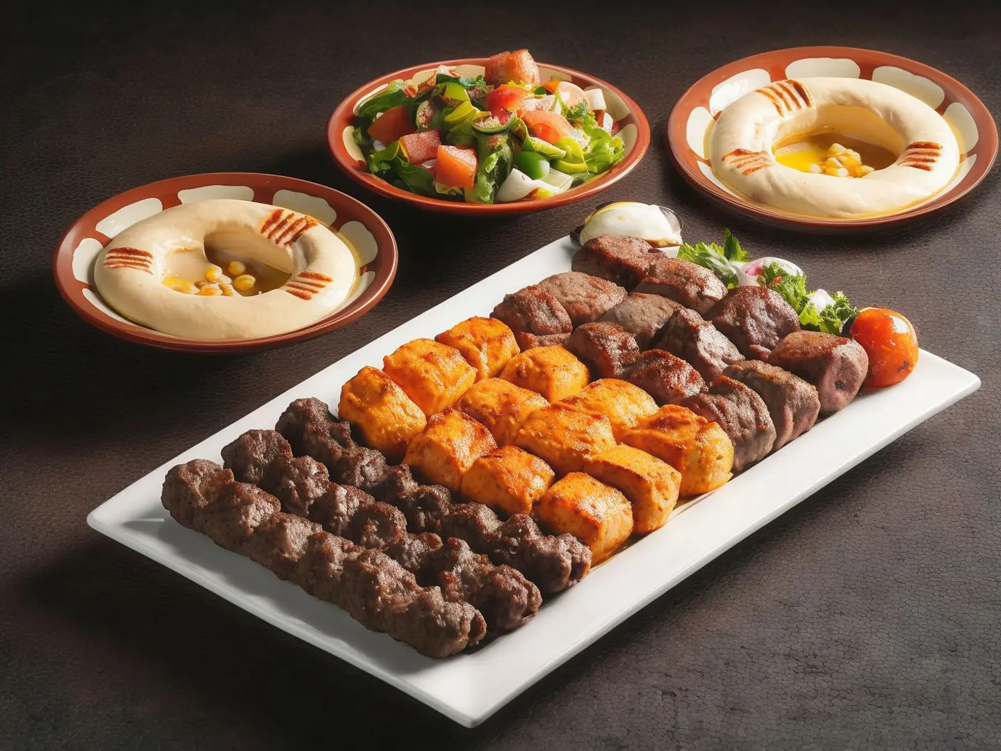 Kabab House Platter For 3 Prs